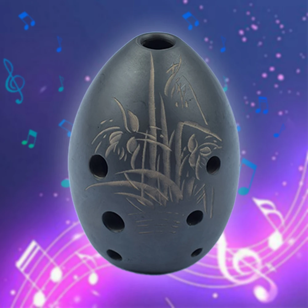 Musical Instrument Xun - Традиционный 8-луночный музыкальный инструмент окарина, красивый
