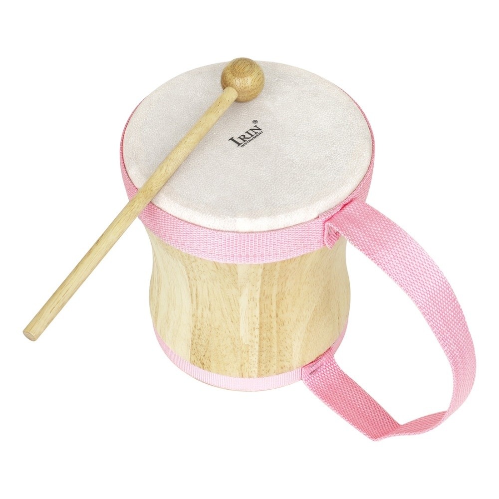 Tambourine Hand Drum - Деревянный индийский ручной барабан для раннего