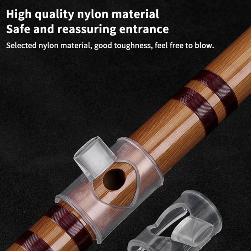 Musical Instrument You Blow - Мундштук-свисток для бамбуковой флейты, упрощающий дыхание,