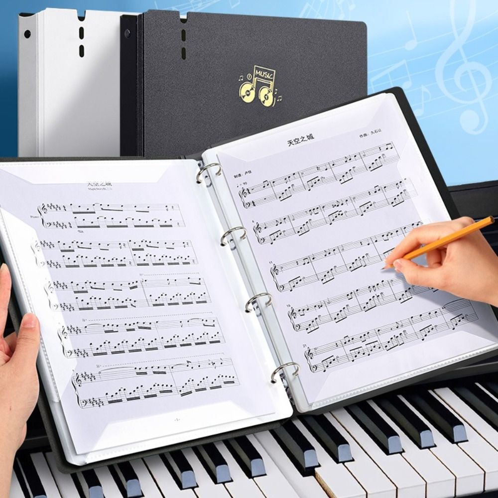 Musical Instruments List - Креативная пластиковая папка для нот A4,