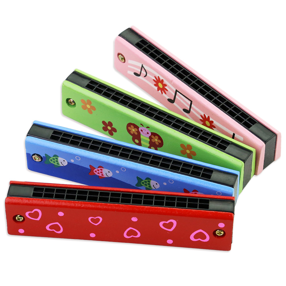 Musical Instrument You Blow - Детская губная гармошка, деревянная игрушка-музыкальный инструмент