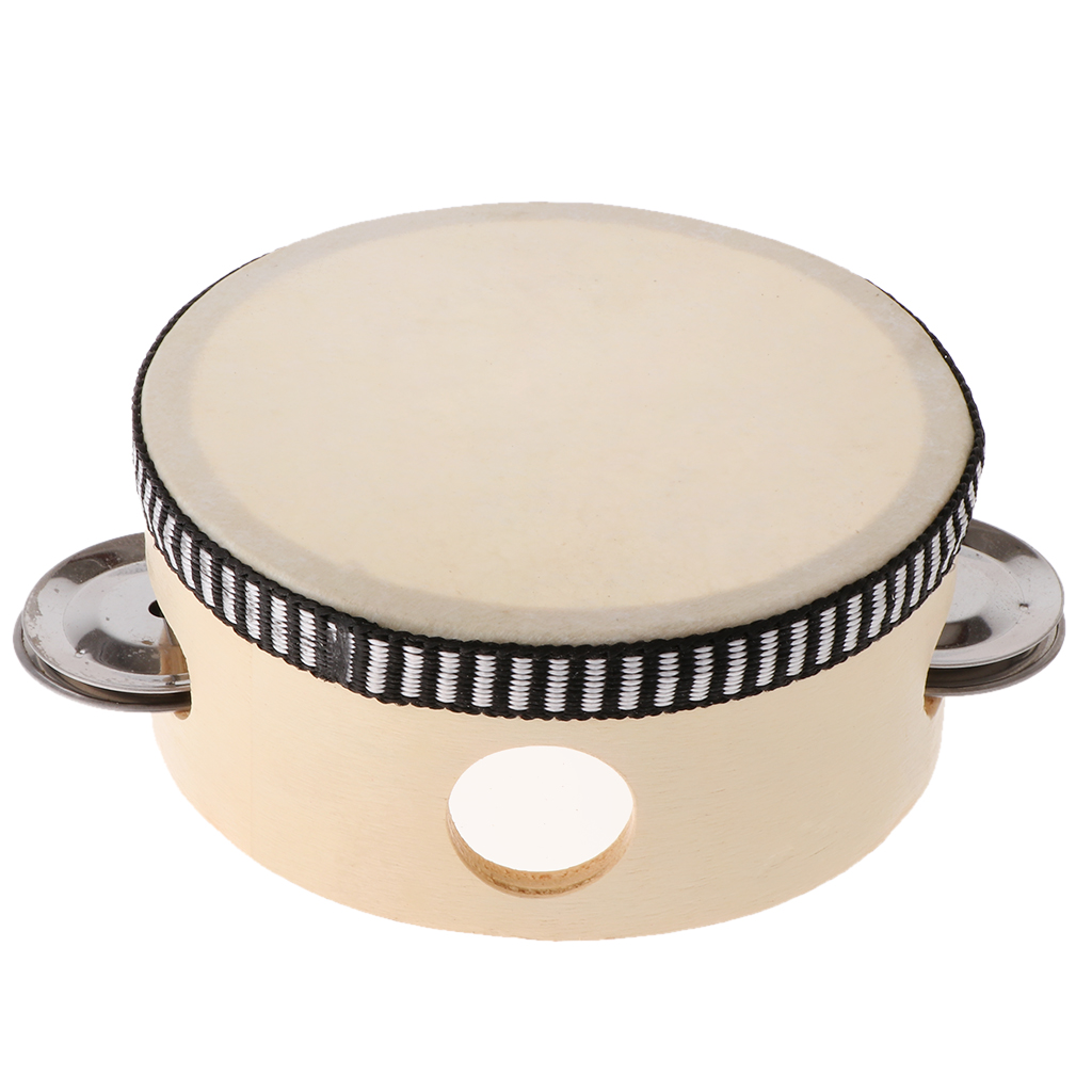 Деревянный музыкальный бубен,  – обзор и цена Tambourine Hand Drum