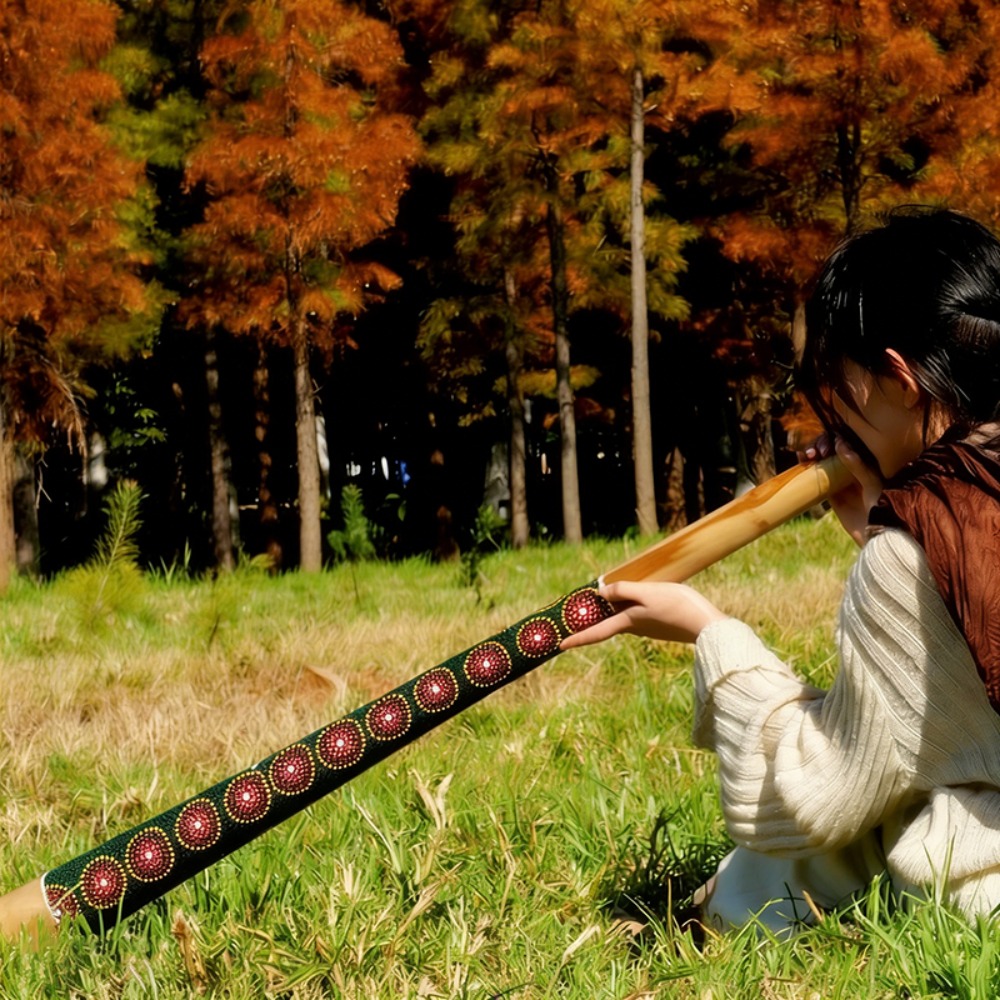 Диджериду из тикового дерева,  – обзор и цена Musical Instrument Didgeridoo