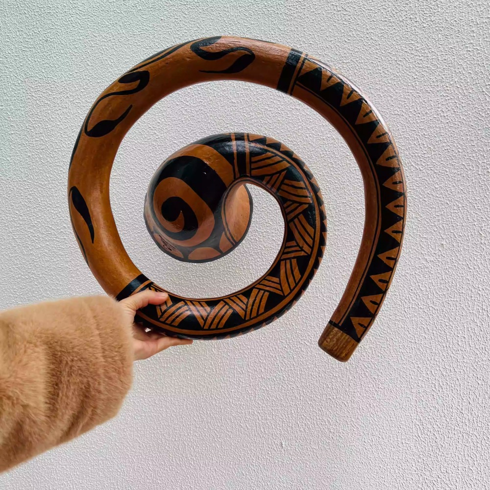 Жареное дерево ручной работы D – обзор и цена Musical Instrument Didgeridoo