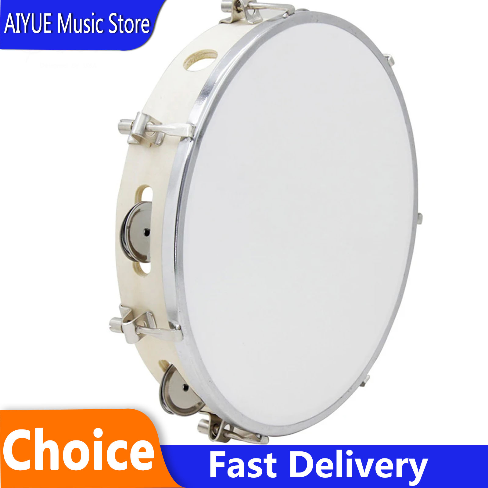 SLADE 10-дюймовый тамбурин с р – обзор и цена Tambourine Hand Drum