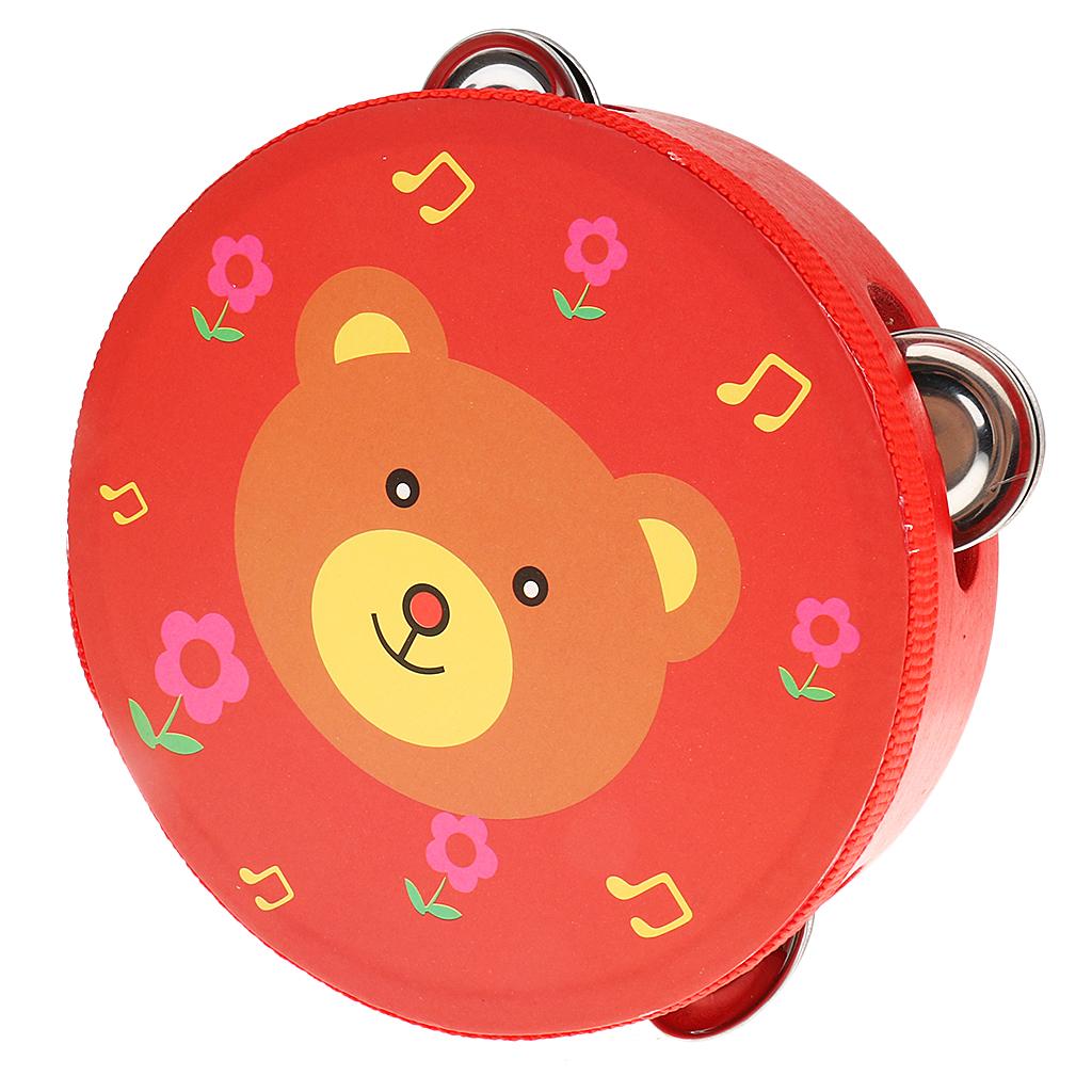 Деревянный ручной колокольчик- – обзор и цена Tambourine Hand Drum