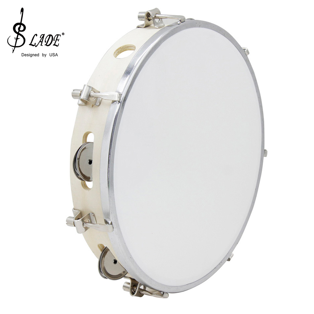 SLADE 10-дюймовый Тамбурин Рег – обзор и цена Tambourine Hand Drum